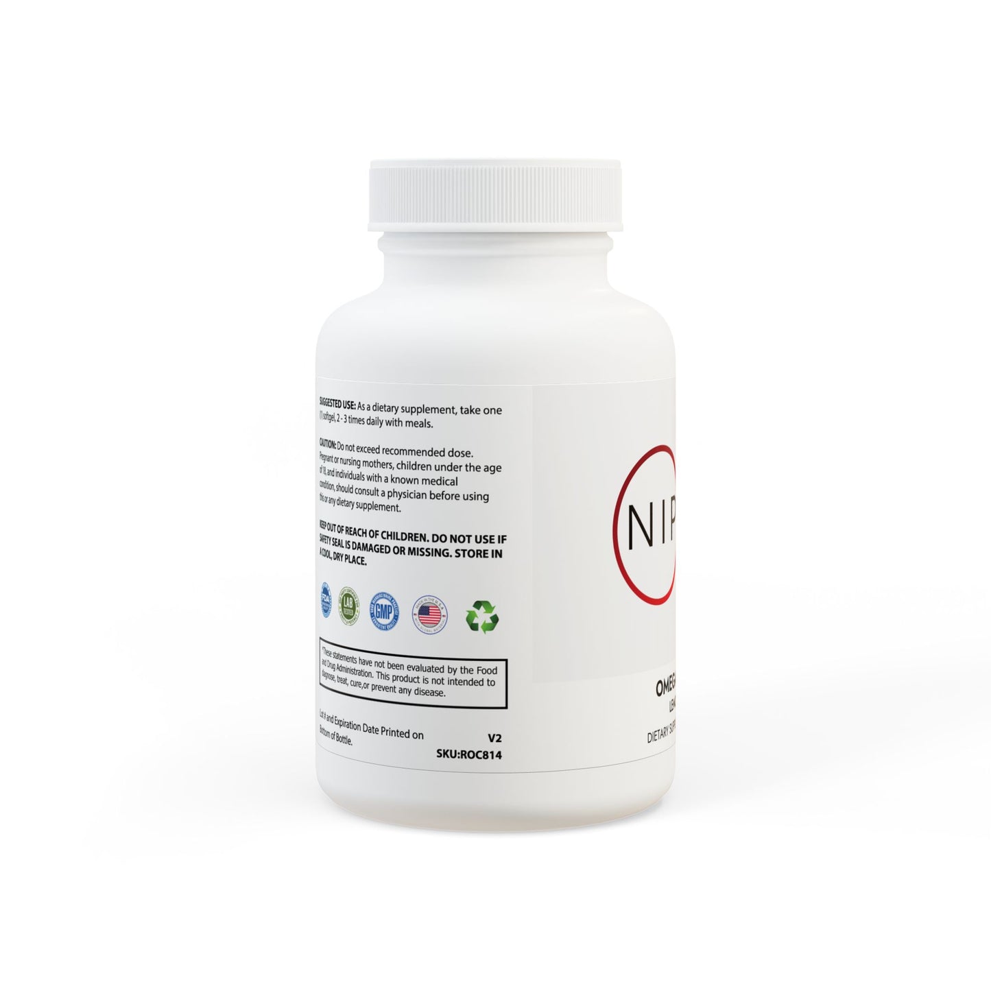 Omega 3 Fish Oil Supplement (60 Softgels)